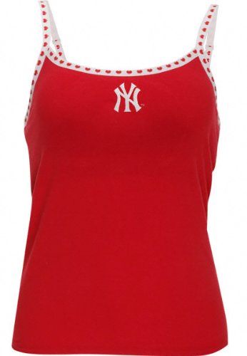 Buy New York Yankees Ladies Heart Spaghetti Strap Tank