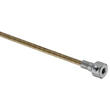 Flexible Shaft, 12" Overall Length, 1/8" x 1/8" Steel End Couplings, 1/4" Bore Depth