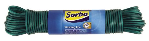 20M WASHING LINE-STEEL CORE