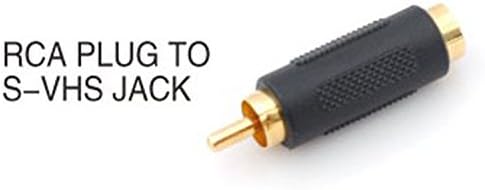 Tikamusic RCA Plug to S-VHS 4Pin Jack Adapter TK-1631