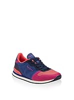Pepe Jeans Zapatillas Gable Woven Bicolor (Fucsia / Azul)