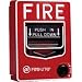 Fire-Lite by Honeywell BG-12LZ Fire Alarm Pull Station, Addressable, Dual Action