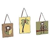 Monkey Wall Hanging Accessories by JoJo Designs