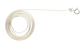 18kt Gold Over Sterling Silver Rounded Snake Chain 24in