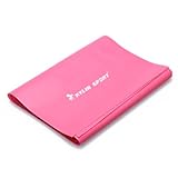 1.5m Yoga Pilates Rubber Stretch Resistance Exercise Fitness Band pink