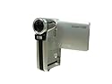 Aiptek AHD A100 Camcorder (6,1 cm (2,4 Zoll) Display, 720p HD, SDHC/SD/MMC-Card, 5 Megapixel, 3-fach digitaler Zoom) silber