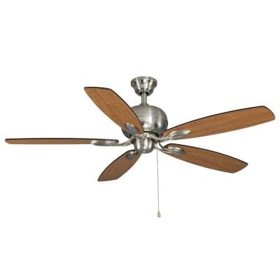 Hampton Bay 52 Trenton Brushed Nickel