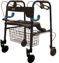 Clever Lite Walker with Seat and Loop Locks - Adult, 8