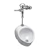 Zurn Z5708.207.00 1-Pint Per Flush High Efficiency Urinal System Top Spud Small Footprint Urinal with Manual DiapragmFlush Valve