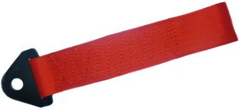 Race / Drift / Drag / Street - Vehicle Tow Strap - Color: Red