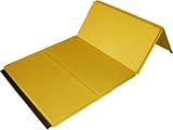 Yellow 40 x 80 1 3/8 Folding Gym Mat