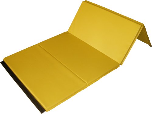 Yellow 40 x 80 1 3/8 Folding Gym Mat