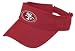 San Francisco 49ers NFL Team Logo Visor By Reebok