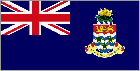 Cayman Islands Flag 7 Inch x 3 Inch Vinyl Sticker****