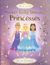 EDC Publishing Dolly Dressing Dress Princess Sticker Book