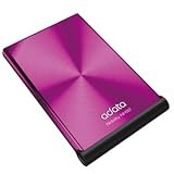 A-DATA  Portable Hard Drive NH92 250GB PINK  ANH92-250GU-RPKの画像
