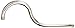 Delta Faucet RP61273PN Cassidy Shower Arm, Polished Nickel