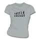 Cricket Evolution Girl's Slim-Fit T-shirt, Color Grey