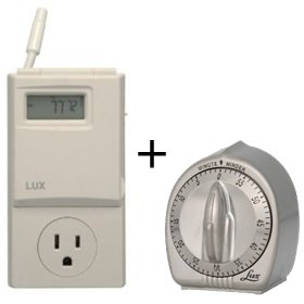 WIN100N Heating & Cooling Programmable Outlet Thermostat  Receive a Free Timer as a Gift With Your Purchase!