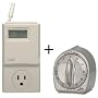 WIN100N Heating & Cooling Programmable Outlet Thermostat  Receive a Free Timer as a Gift With Your Purchase!