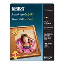 Quality Product By Epson America Inc. - Inkjet Photo Paper Glossy 52 lb 9.4 mil 11"x17" 20 WE