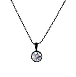 Necklace - N177 - Swarovski (tm) Crystal Drop (10mm / 3/8") ~ Clear