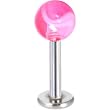 Pink MARBLE Labret