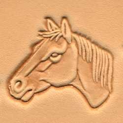 Tandy LeatherHorse Head 3-D Stamp (Left) 88364-00