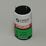 2 Volt 2.5Ah, D Cell Medical Battery 0810-2044