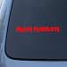 IRON MAIDEN - Vinyl Decal Sticker #A1456 | Vinyl Color: Red