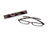 Reading Glasses Blck-Retro Swr