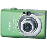 Canon Powershot SD1200 IS Digital Elph Camera, Green - Refurbished