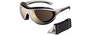 Adidas A136/00 6062 Taupe Black Elevation ClimaCool Wrap Sunglasses Cricket, Sa