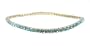 Anklet - A2 - Swarovski (tm) Crystal - Stretch ~ Aqua