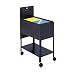 Safco Extra Deep Mobile Tub File with Lock, Letter Size Black