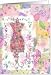 Happy Birthday Dress Form Flower Quilt Collage Card