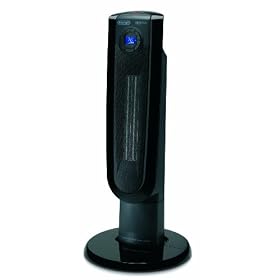 DeLonghi TCH7590EB 30-Inch Ceramic Tower Heater, Black