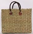 Moroccan Straw Summer Beach / Shopper / Tote Bag