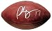 Plaxico Burress Signed Football