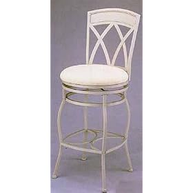 Click here to buy White Wash Metal Bar Stool .