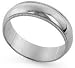 Jewelry : 14K White Gold Milgrain Classic-Fit Wedding Band, 5mm Wide
