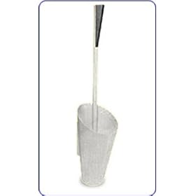 Hafele Nylon Toilet Brush Unit in Stone Gray 