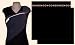 Chic Papoose Pouch Style Baby Sling with Black Corduroy w/Ribbon Trim w/Black Reverse PLUS