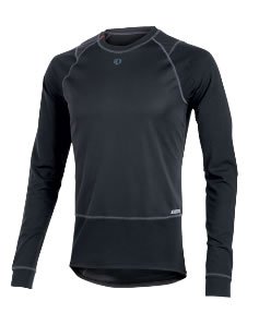 Pearl Izumi Men's Barrier Long Sleeve Base, Black, X-Large On Sale