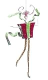 Review Russ Berrie  / RUSS Masquerade Ball Anita Surprise Christmas Ornament 7