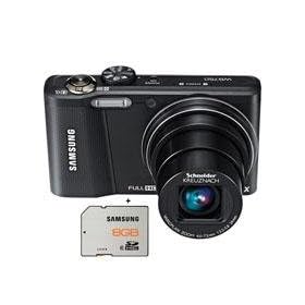 Samsung WB750 12.5MP Digital Camera Kit, Black Bundle with FREE Samsung 8GB Class 6 High Speed SD Memory Card