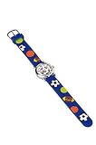 Chronostar - R3751104045 - Montre Enfant - Garçon - Ligne Young - Ballons - Quartz Analogique - Bracelet caoutchouc Bleu foncé