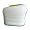 Smart Air Beds Rave Inflatable Love Seat Sofa (white W/micro-suede Lime Green Center) Image #2