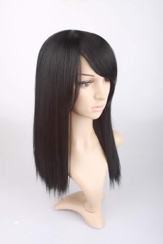 Wig (wig) wig Medium hair black black hair / Costume ? BLEACH Ulquiorra-Alchemist run fan ? Lement Asato, Mobile Suit Gundam OO Kati mannequin dress Nico Robin ? WORKING !! Shirafuji Anne's Durarara !! Sonohara Anri etc.
