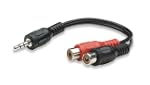 Cavo Audio Stereo 2 RCA femmina a Jac...